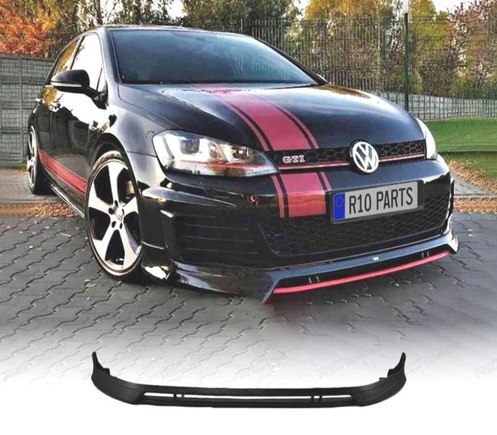 SPOILER LAME FRONTAL VOLKSWAGEN VW GOLF 7 7.5, Auto-onderdelen, Carrosserie, Verzenden