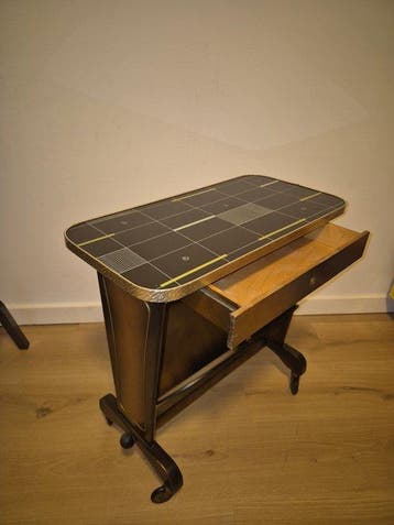 Bijzettafel - Hout, Steen, Antiek en Kunst