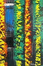 Tran th huyn trân - No Green 40 50 cm  Vendu sans prix