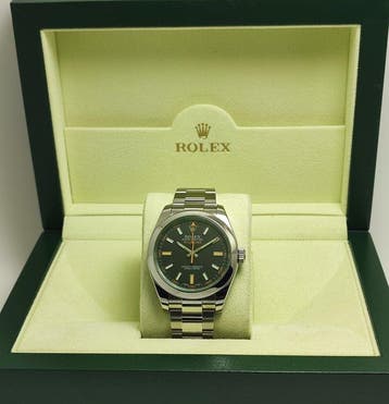Rolex - Milgauss “Glace Verte” - Ref. 116400GV - Homme -, Handtassen en Accessoires, Horloges | Heren, Nieuw