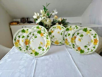 Villeroy & Boch - „Geranium“ 6x Speiseteller / Dinner Plates