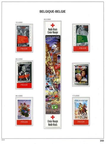 België 2003/2004 - Volledige verzameling zegels en blokken