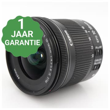Canon EF-S 10-18mm F/4.5-5.6 IS STM | Tweedehands, Verzenden