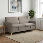 vidaXL Sofa met Opbergruimte Taupe 192 x 78 x 87 cm, Huis en Inrichting, Verzenden, Nieuw