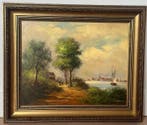 Hollandse School (XX) - Aan het water