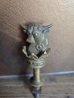 Statue, Het stier - 0 cm - Bronze, Antiquités & Art