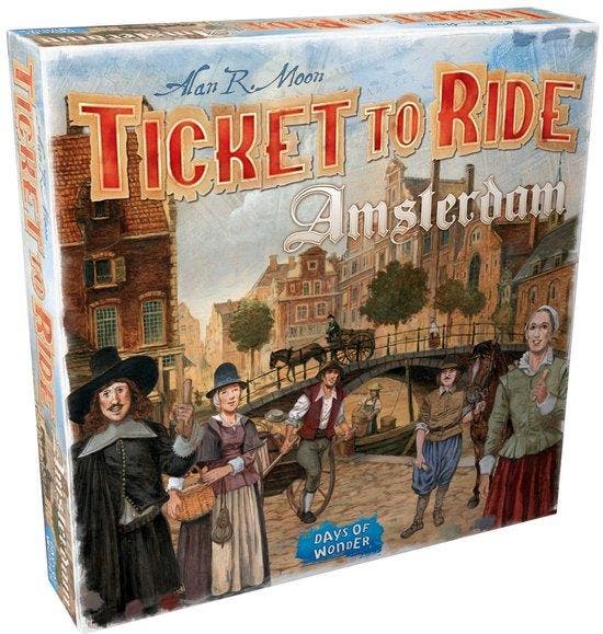 Days of Wonder - Ticket to Ride Amsterdam - Stedeneditie..., Kinderen en Baby's, Speelgoed | Kinderpuzzels, Nieuw, Verzenden
