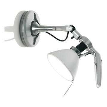 Luceplan Fortebraccio D33nsp. 100 Wandlamp Aluminium, Verzenden, Zo goed als nieuw, Kunststof, Industrieel