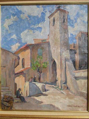 Louis Audibert (XX) - Ruelle provençale, Antiek en Kunst