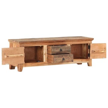 vidaXL Tv-meubel 120x30x40 cm massief acaciahout en, Verzenden