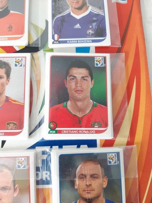 2010 Panini komplett loses Stickerset + Extrazusatz Sticker, Verzamelen, Stickers