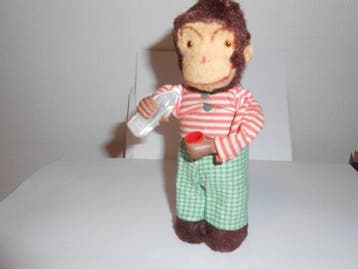 Made in Japan - Opwindbaar blikken speelgoed - 1950-1959, Antiek en Kunst