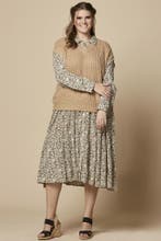 Jurk Mossy Zhenzi rucheS=42-44Maat 42/44 (L), Verzenden, Nieuw, Maat 42/44 (L), Overige kleuren