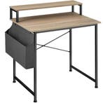 tectake Bureau met plank en organizer - Industrieel licht ho, Verzenden, Nieuw