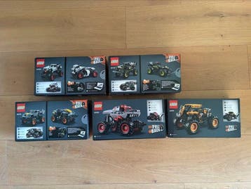 Lego Set - Technic - Technic Pull Back Monster Trucks