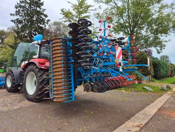 Lemken Zirkon 12/450K + Solitair 9/450K, Ophalen, Akkerbouw, Zaaien, Planten of Poten