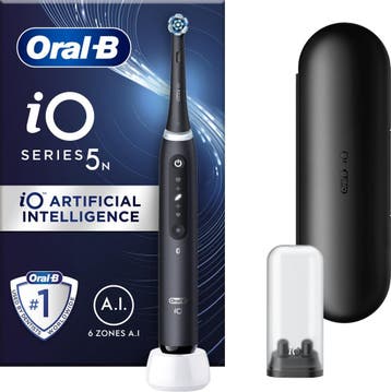 Oral-B iO 5N - Elektrische Tandenborstel - Zwart SHOWMODEL, Handtassen en Accessoires, Verzenden, Nieuw