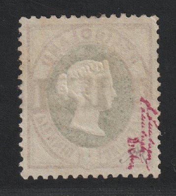 Heligoland 1875 - HELGOLAND 11, Victoria 1 Pfg. net, Gestempeld