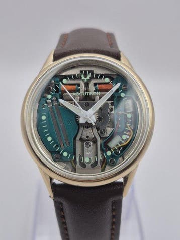Bulova - Accutron Spaceview 214 - Homme - 1966, Bijoux, Sacs & Beauté