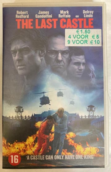 THE LAST CASTLE (EX RENTAL) (VHS), Cd's en Dvd's, Gebruikt