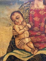 Escuela cuzqueña (XX) - Virgen con el Niño