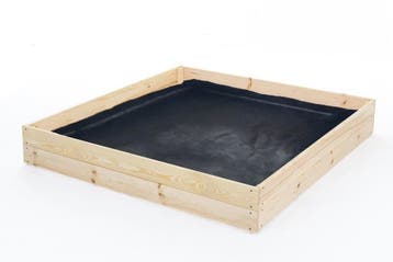 Moestuinbak Hout 120x100 | Gronddoek | Scherpe Prijs, Tuin en Terras, Minder dan 30 cm, 100 cm of meer, Nieuw, Ophalen of Verzenden