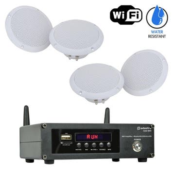 Outdoor Inbouwset Met WiFi Internet Radio En 4, Nieuw
