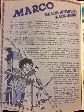 Cartoon Studios - Marco de los Apeninos a los Andes (2ª, Nieuw