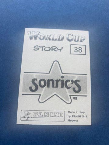1994 Panini World Cup Story Pelé # 38 - 1 Sticker - Parfait, Nieuw