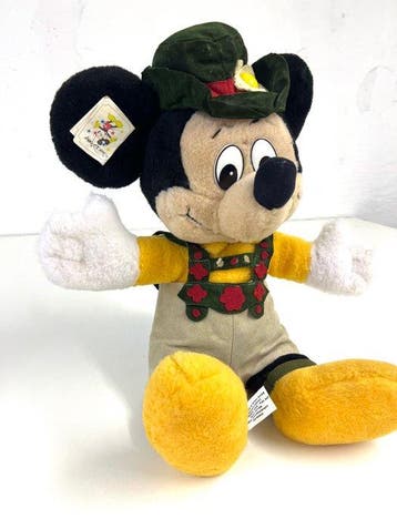 Mickey Mouse - 1 Plüschfigur in Bayerischer Tracht – by