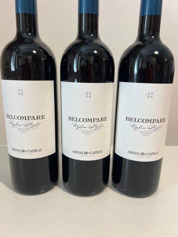 2020 Arnaldo Caprai, Belcompare - Umbrië - 3 Flessen (0.75, Nieuw