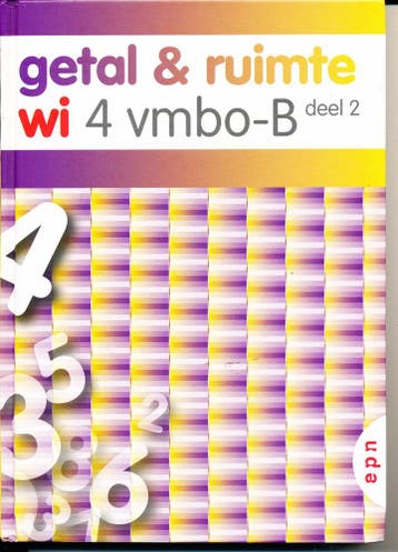 Getal en Ruimte 4 deel 2 VMBO-B, Verzenden, Nieuw