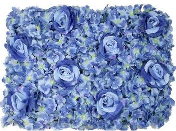Flowerwall 40x60 cm 3D Blue, Nieuw