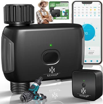 KESSER® Irrigatiebesturing - Irrigatiesysteem - Zwart, Verzenden