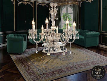 SLC Illumina - MG - Kroonluchter - Royal 8L - Kristal - Een