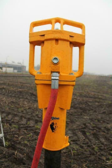 Palenrammer Rhino PD-110 Lucht, Tuin en Terras, Hand-tuingereedschap, Ophalen of Verzenden, Nieuw, Overige soorten, Rhino Tool