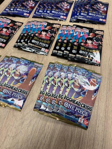 Bandai - 45 Booster pack - One Piece - OP14 + OP09 + EB04 –