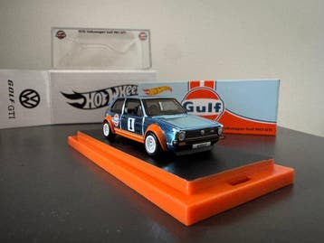 Hot Wheels 1:64 - Modelauto - Volkswagen Golf MK1 GTI - Gulf