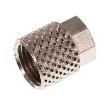 Écrou-raccord en laiton nickelé 6x4mm (M8x0.75) [20 pièces]., Verzenden