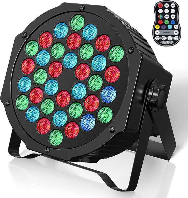 UKing 36 LED RGB Spot | Tweede kansje | OP = OP, Musique & Instruments, Lumières & Lasers, Envoi