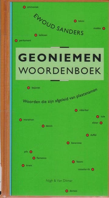 Geoniemenwoordenboek 9789038867601 Ewoud Sanders, Verzenden, Zo goed als nieuw, Ewoud Sanders