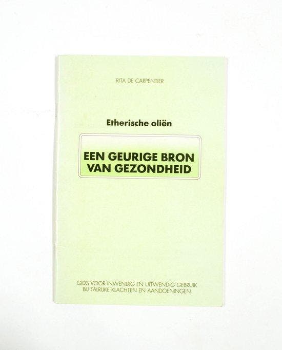 Etherische olien - Baricco, Boeken, Overige Boeken, Verzenden