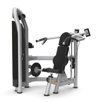 Aura series G3 converging shoulder press, Verzenden, Zo goed als nieuw, Rug