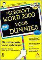 Microsoft Word 2000 voor Windows voor Dummies 9789043000727, Boeken, Verzenden, Gelezen, D. Gookin