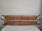 Porte-manteau - bois Chrome