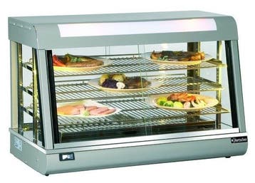 Warmhoudvitrine | Deli II | 152L | 1.8kW | Schuifdeuren, Verzenden, Nieuw in verpakking