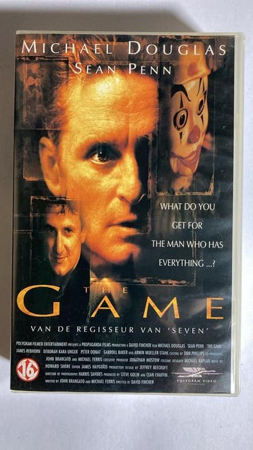 THE GAME (1997) (VHS)