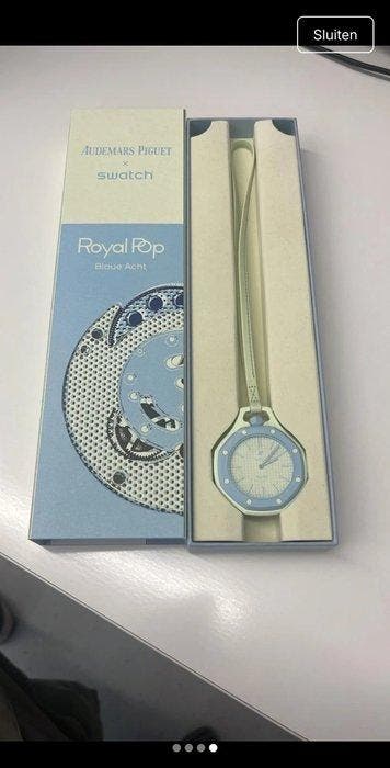 Swatch - Audemars Piguet x Swatch - Royal Pop - Blaue Acht -