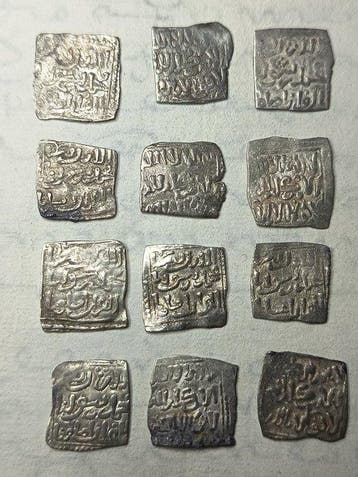 Almohade. Dirham 1147-1269 A.D. (Lote de 12 monedas) (Sans