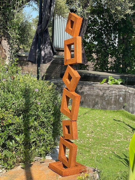 Ana Lucia B.M - Sculpture Corten - XL, Antiquités & Art, Art | Objets design